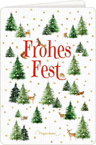 Weihnachtskarten mit Kuvert