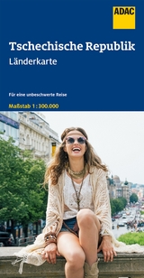 ADAC L&auml;nderkarte Tschechische Republik 1:300.000