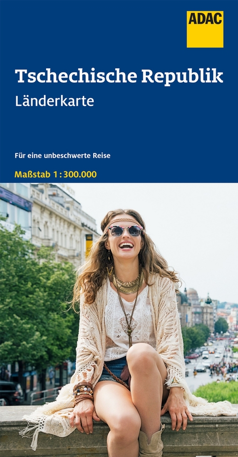 ADAC L&auml;nderkarte Tschechische Republik 1:300.000