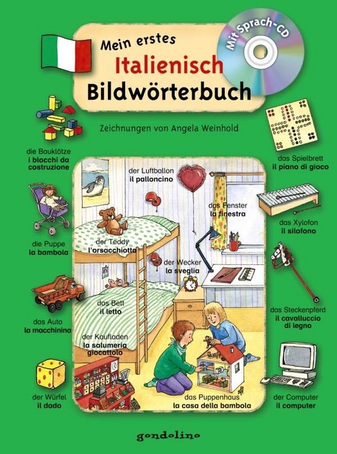 Mein erstes Italienisch Bildw&ouml;rterbuch + CD