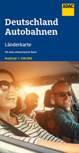 ADAC Länderkarte Deutschland Autobahnen 1:500.000 - 