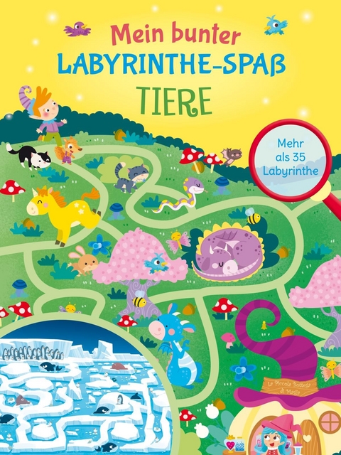 Mein bunter Labyrinthe-Spa&szlig;: Tiere
