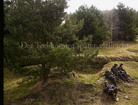 J&ouml;rg Gl&auml;scher - Der Tod kommt sp&auml;ter, vielleicht. - Holger Witzel, Ingo Schulze, Jochen Missfeldt, Kathrin Schmidt, Peter Bialobrzeski, Tanja D&uuml;ckers, Wolfgang Prosinger