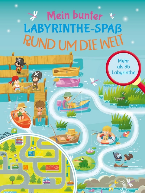 Mein bunter Labyrinthe-Spa&szlig;: Rund um die Welt