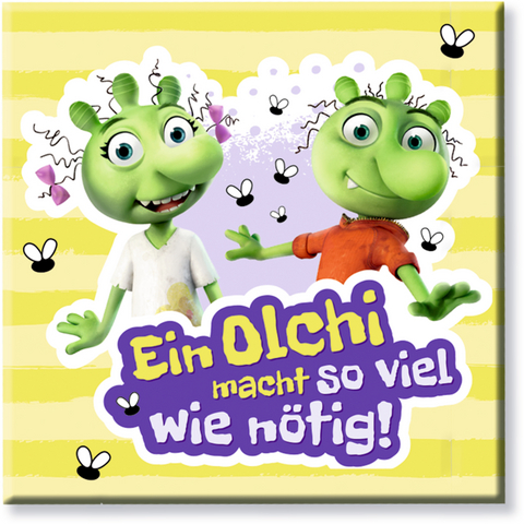 Die Olchis Magnet "So viel wie n&ouml;tig" - 