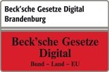 beck-online. Beck&acute;sche Gesetze Digital Brandenburg