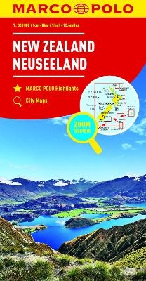 MARCO POLO Kontinentalkarte Neuseeland 1:800.000