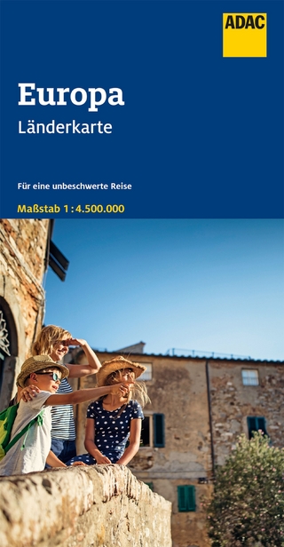 ADAC Länderkarte Europa 1:4,5 Mio.
