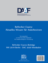 Refresher Course Anästhesie 2020 - Deutsche Akademie f. Anästhesiologische Fortbildung; DAAF