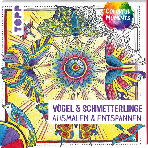 Colorful Moments - Vögel & Schmetterlinge - Ursula Schwab