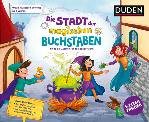 Weltenf&auml;nger: Die Stadt der magischen Buchstaben (Spiel) - ab 5 Jahren - Ursula G&uuml;nster-Sch&ouml;ning