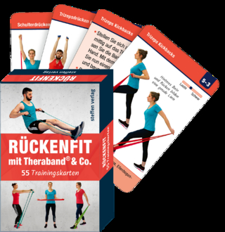 Trainingskarten: Rückenfit mit TheraBand® & Co.