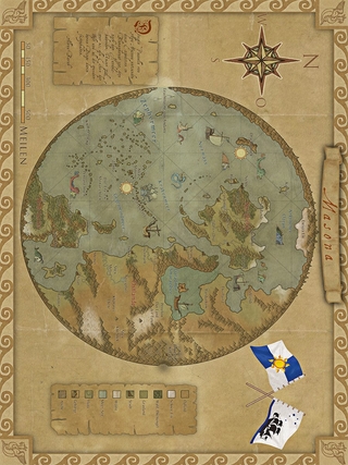 Äventyr - Stoffkartenset