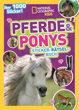 Pferde & Ponys Sticker-R&auml;tsel-Buch mit &uuml;ber 1000 Stickern
