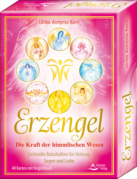 Erzengel &ndash; Die Kraft der himmlischen Wesen &ndash; Lichtvolle Botschaften f&uuml;r Heilung, Segen und Liebe Kartenset - Ulrike Annyma Kern