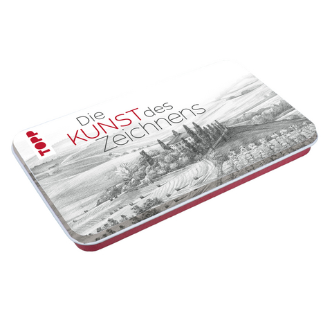 Die Kunst des Zeichnens Zeichenmaterial mit Metalldose -  Frechverlag