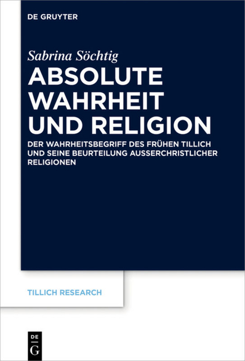 Absolute Wahrheit und Religion - Sabrina S&ouml;chtig