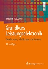 Grundkurs Leistungselektronik - Joachim Specovius