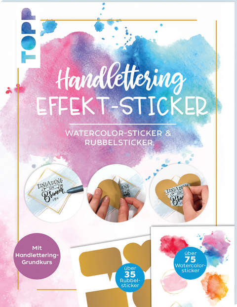 Handlettering Effekt-Stickerbuch - Ludmila Blum