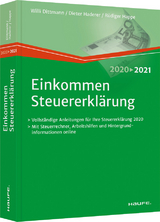 Einkommensteuererkl&auml;rung 2020/2021 - Willi Dittmann, Dieter Haderer, R&uuml;diger Happe