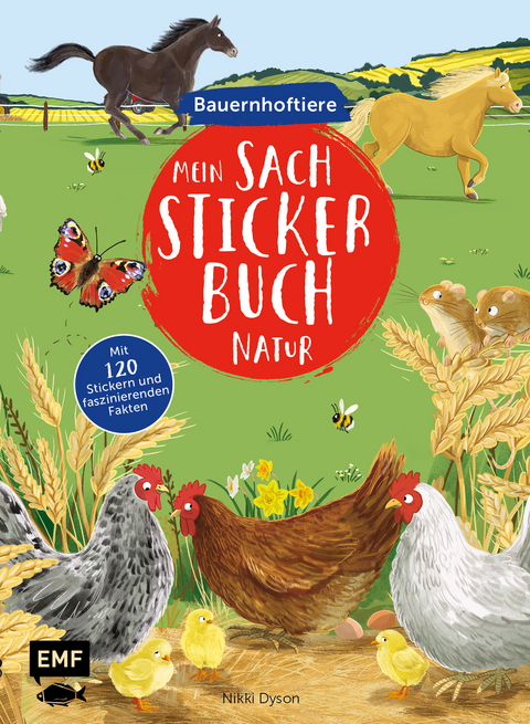 Mein Sach-Stickerbuch Natur – Bauernhoftiere