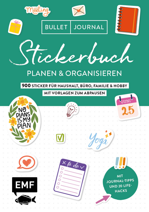 Bullet Journal &ndash; Stickerbuch &ndash; Planen und organisieren