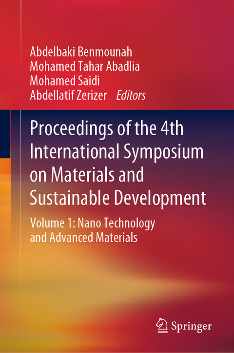Proceedings of the 4th International Symposium on Materials and Sustainable Development - 
