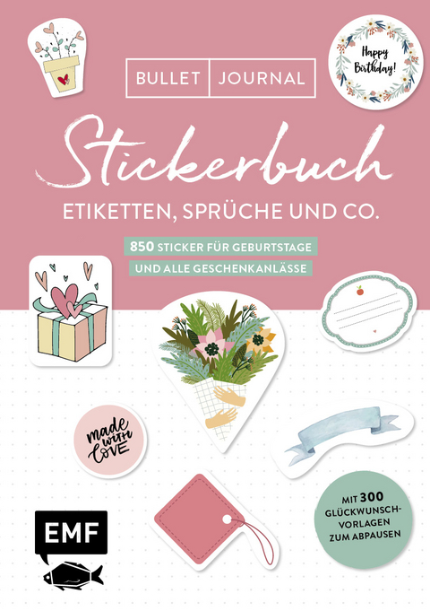 Bullet Journal &ndash; Stickerbuch &ndash; Etiketten, Spr&uuml;che und Co.