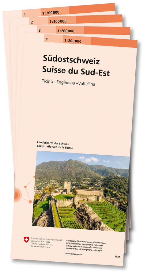 Landeskarte der Schweiz 1-4