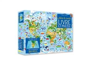 Atlas du monde : livre et puzzle - Rosamund Smith, Jana Curll