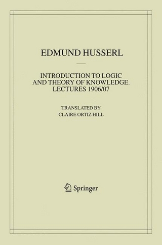 Introduction to Logic and Theory of Knowledge