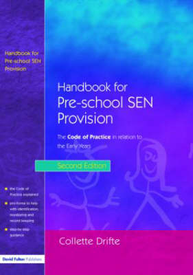 Handbook for Pre-School SEN Provision -  Kate Schnelling,  Chris Spencer