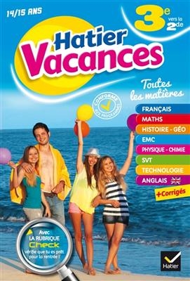 Cahiers de vacances Hatier
