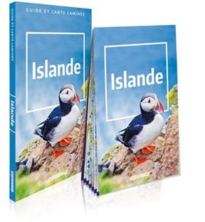 ISLANDE GUIDE ET CARTE LAMINEE