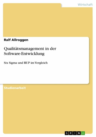 Qualitätsmanagement in der Software-Entwicklung