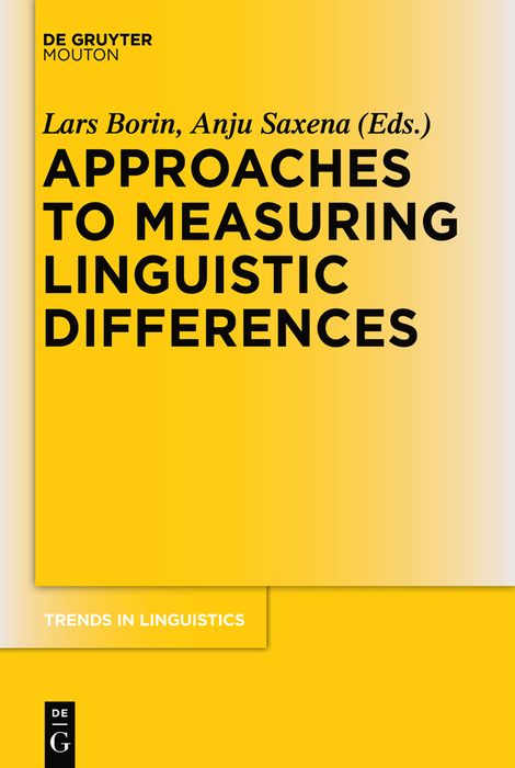 Approaches to Measuring Linguistic Differences - 