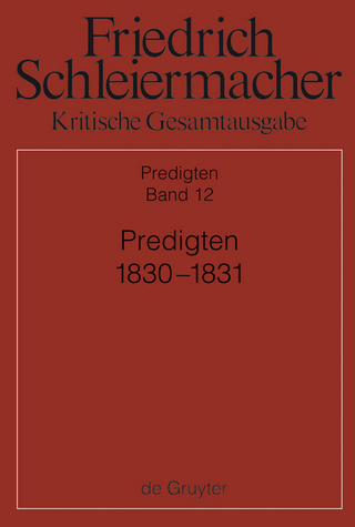 Predigten 1830-1831
