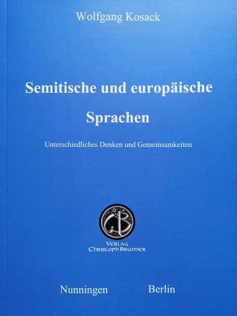 Semitische und europ&auml;ische Sprachen - Wolfgang Kosack