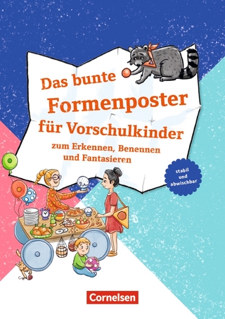 Das bunte Formenposter für Vorschulkinder