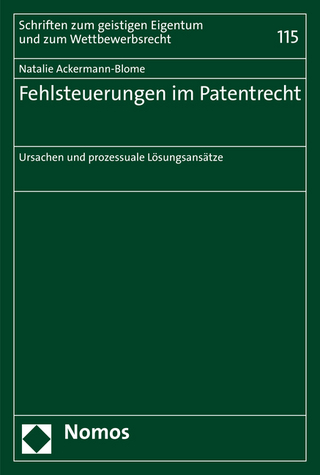 Fehlsteuerungen im Patentrecht