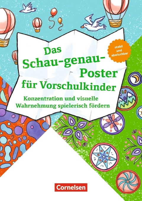Das Schau-genau-Poster für Vorschulkinder