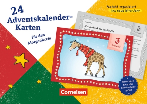 24 Adventskalender-Karten f&uuml;r den Morgenkreis