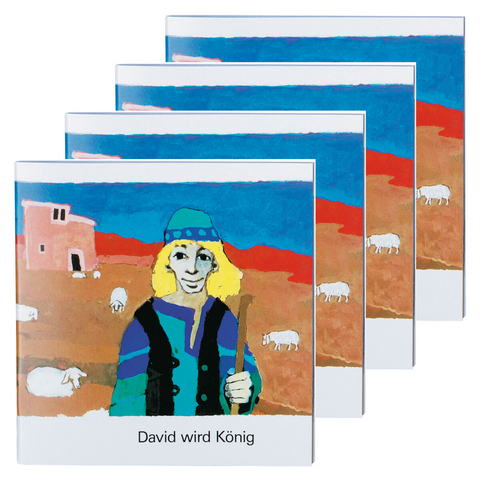 David wird K&ouml;nig (4er-Pack)