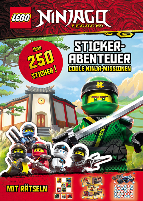LEGO&reg; NINJAGO&reg; &ndash; Stickerabenteuer. Coole Ninja-Missionen