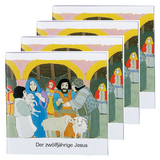Der zw&ouml;lfj&auml;hrige Jesus (4er-Pack)