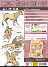 Laubs&auml;gevorlage Fabelwesen - 