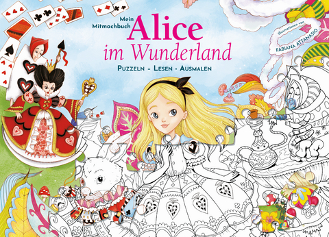 Mein Mitmachbuch: Alice im Wunderland