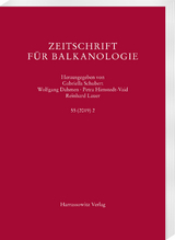 Zeitschrift f&uuml;r Balkanologie 55 (2019) 2 - 