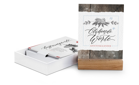 Bl&uuml;hende Worte - Adventskalender