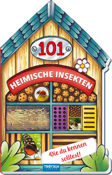 Tr&ouml;tsch Buch in Hausform 101 Heimische Insekten von A bis Z, die du kennen solltest - 